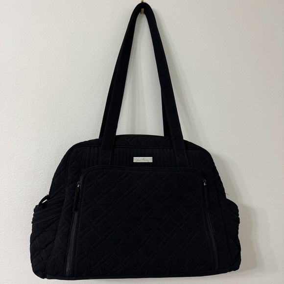 Vera Bradley Black Quilted Women's Bag - Picture 3 of 7